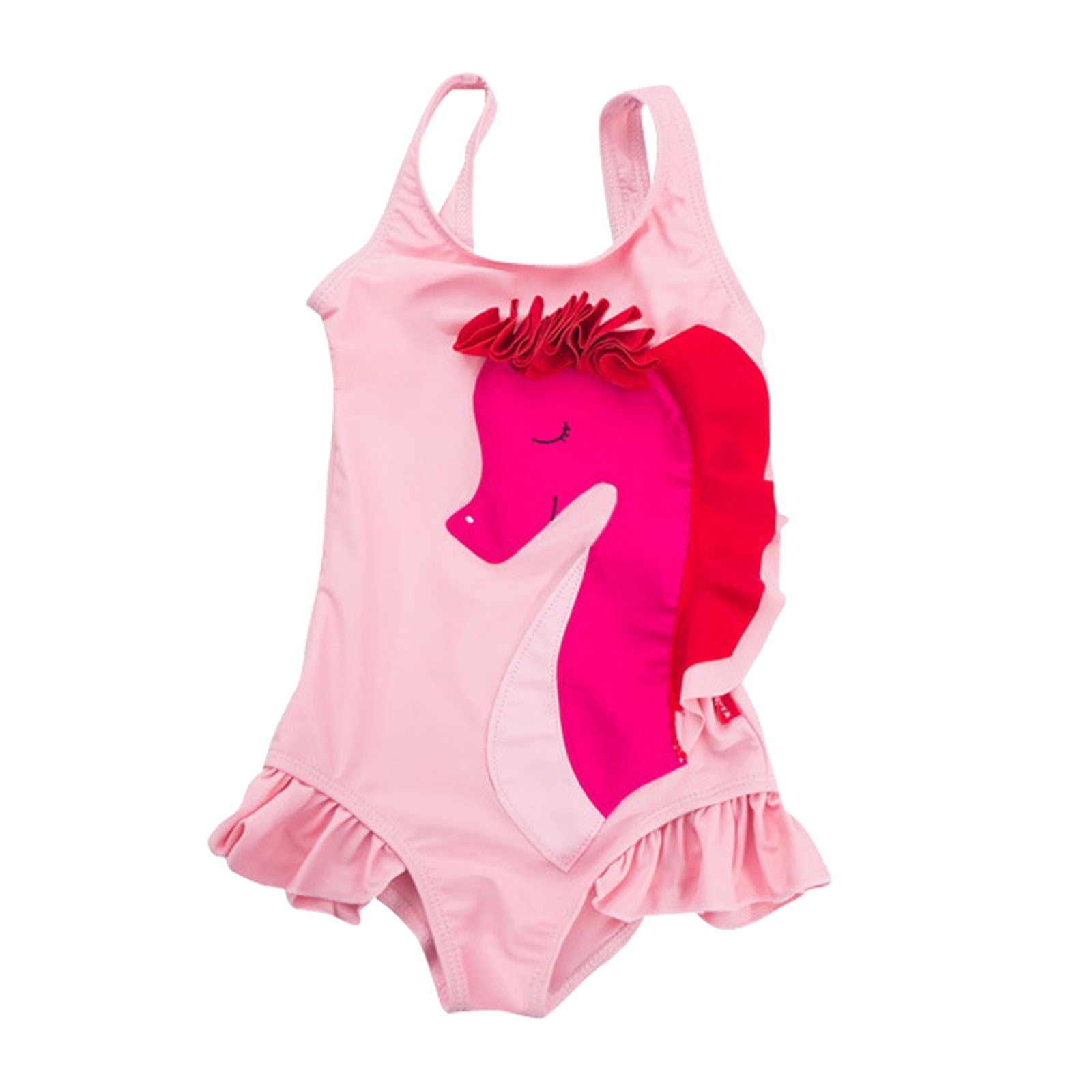 Neon Toddler Swimsuit Girl Size Xxl Cartoon Animal Beachwear Swimwear ...