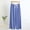Blue, variant on Dianli PJs Loungewear Relaxed Fit Elastic Waist Sweatpants Casual Home Long Pants Breathable Cotton Blend Wide Leg Lounge Pants With Pockets Comfortable Sleepwear Nightwear