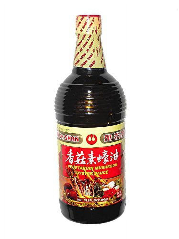 (2 pack) Wan Ja Shan Vegetarian Oyster Sauce, 33.8 Fl oz