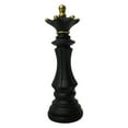 thumbnail image 2 of 2pcs Modern Chess Pieces Statue Sculpture Decorative Chessmen Ornament Figurine Photo Props Collectible Office Decor Crafts (Black, White) Queen, 2 of 8
