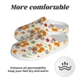thumbnail image 6 of Lsque Forest Squirrel Pattern Womens Comfort Cotton on Scuff With Memory Foam and Anti-skid Sole Slipper-37/38, 6 of 7