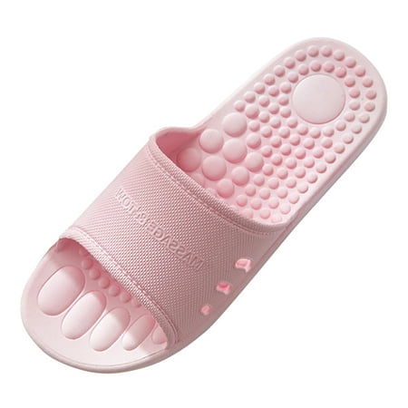

KI-8jcuD Lovely Slippers Couples Women Shower Room Home Non Slip Breathable Massage Soft Sole Shoes Slipper Comfortable Flat Shoes Slip On Slippers For Women Womens Cute Slippers Therapeutic Slipper