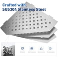 thumbnail image 3 of lives 2 Pack Corner Shower Shelves-Brushed Square-Diamond-shaped, 3 of 8