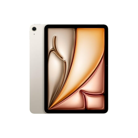 Restored Apple iPad Air 11-inch (M2): Liquid Retina Display, 512GB, Landscape 12MP Front Camera/12MP Back Camera, Wi-Fi 6E, Touch ID, All-Day Battery Life - Starlight