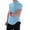 Sky Blue, variant on PMUYBHF Thermal Shirts for Men Cold Weather Men's Fitness Short Sleeved Sports T Shirt Stretch Training Clothes Mens Tank Top Undershirts Western Shirts for Men Short Sleeve