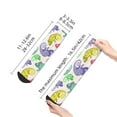 thumbnail image 4 of Pofeuu Cute Chameleons Print 30cm Socks, Adult Running Hiking Socks for Youth and Adult, 4 of 7