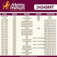 thumbnail image 5 of Metrix Premium Chassis Parts - Left (Pitman Arm to Steering Arm) Steering Drag Link Adjusting Sleeve Fits 71-74 Chevrolet Blazer, 87-91 GMC V3500, 75-78 Dodge B300, 74-83 Jeep Cherokee, ES362S, 5 of 8