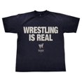 thumbnail image 1 of Wrestling is Real Tee | WWE Gift Shirt | Unique Wrestling Gift for Fans-M, 1 of 2
