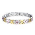 thumbnail image 2 of Pulsera Magnética Desmontable Con Diamantes De Moda Para Hombres Y Mujeres, 2 of 4