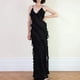 thumbnail image 1 of Puntoco Vestidos Mujer Verano Vestido Largo De Gasa Sexy Correa Colgante Espalda Abierta Vestido con Volantes Divididos, 1 of 7