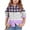 Purple1, variant on Crunowin Boys And Girls Button Down Shirts Long Sleeve Striped Print Spring Summer School Tops Red Size 15 Years