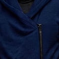 thumbnail image 6 of Jackets for Men Comfy Asymmetric Zip Hooded Long Sleeve Slim Fit Outdoor Jacket, 6 of 6
