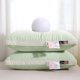 thumbnail image 5 of Hotel-Grade Bed Pillow Core | Soft & Supportive for Back, Side, Stomach Sleepers | 1pc | Eco-Friendly Fabric | Plush Comfort | Gray/White/Green | 48x74cm | 800g | Breathable Durable Design, 5 of 7