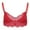 Red, variant on Jacenvly Bras for Women Wireless Solid Push-Up Bra Women Bras Pack Breathable Soft Comfortable Plus Size Vest Crop Wireless V-Neck Underwear