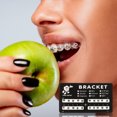thumbnail image 5 of 40Pcs Teeth Care Brace Brackets Replacement Orthodontic Brace Brackets Convenient Brace Brackets, 5 of 5