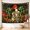 C, variant on XaaKee Wall Tapestry, Mossy Log Red Amanita Dark Fantasy Romance, High-Quality Polyester Large Wall Tapestry, 60x40Inch
