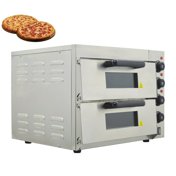 Electric Pizza Oven Double Layers Baking Machine 3KW
