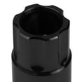 thumbnail image 4 of J2 Engineering LN-T7-011-125-BK J2 Engineering 7075 -T6 Forged Aluminum M12 x 1.25 20Pcs 50mm Open -End Lug Nut w/ Socket Adapter Key Black, 4 of 6