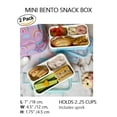 thumbnail image 2 of Juego de 2 recipientes para aperitivos Bento Kinsho Glitter con tapas, 2 of 9