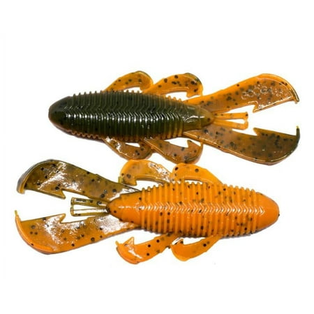UPC: 0842424109422 | Googan Bandito Bug 4   Alabama Craw 7pk Soft Plastic Fishing Lure