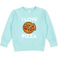 thumbnail image 2 of Inktastic I Love Pizza Toddler Sweatshirt, 2 of 4