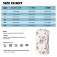 thumbnail image 6 of Pofeuu Flamingo And Flowers Print Men's Muscle T-Shirt, Sleeveless, Muscle Tank, Classic Muscle Tee Top For Men Casual Sleeveless Muscle T-Shirt Trendy Clothes-X-Large, 6 of 7