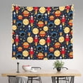 thumbnail image 2 of Pofeuu Colorful Astronomy Print Wall Tapestry Decoration Wall Hanging Tapestry 60 x 51 Inch, 2 of 6