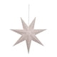 thumbnail image 5 of Pantalla de lámpara de estrella hueca con luces LED de cadena, pantalla de lámpara colgante decorativa 45 centímetros, 5 of 9