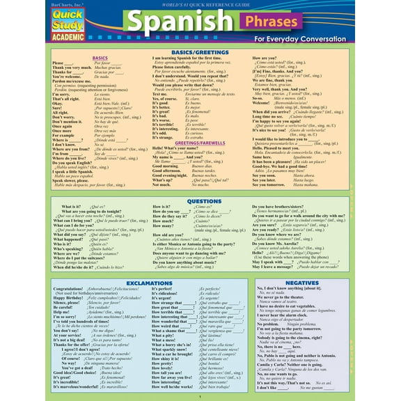 Spanish Phrases (Other)