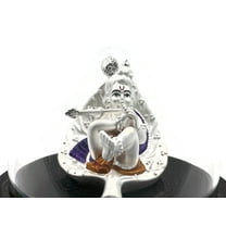 999 Pure Silver Krishna Idol / Statue / Murti (Figurine #01)