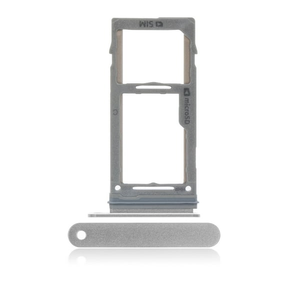 Replacement Single Sim Card Tray Compatible For Samsung Galaxy Note 9 (Cloud Silver)