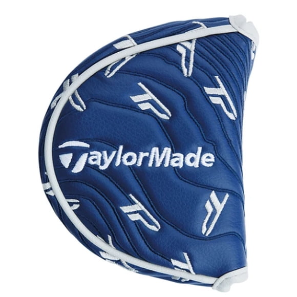 NEW TaylorMade TP Hydroblast Blue/White Mallet Golf Putter Headcover