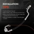 thumbnail image 6 of A-Premium A/C Suction Line Hose Compatible with Ford Escape 2013-2016 Transit Connect 2014-2018 2.5L Naturally Aspirated Replace# CV6Z19D742C, 6 of 8