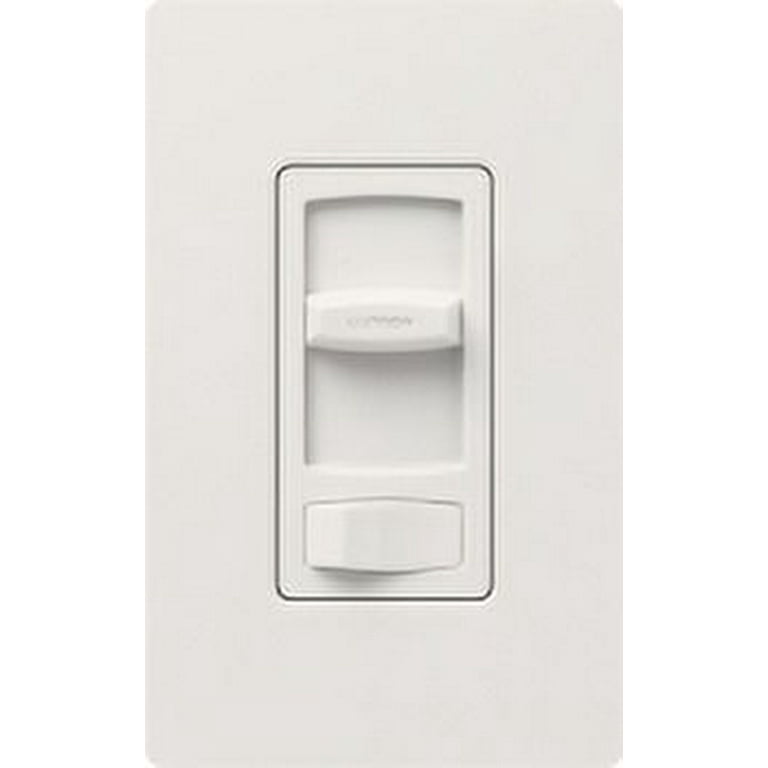 Lutron Skylark Contour 1.5 Amp Single-Pole/3-Way Quiet 3-Speed Fan Control - White Lutron Skylark Contour 1.5 Amp Single-Pole/3-Way Quiet 3-Speed Fan Control - White