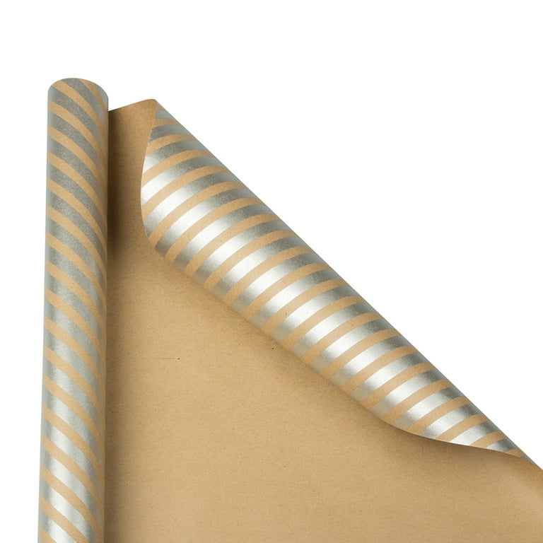 Jam Paper GiFoot Wrap - Kraft Wrapping Paper - 87.5 Square Foot