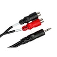 thumbnail image 4 of Hosa YRA-154 Stereo Breakout 3.5 mm TRS to Dual RCAF, 4 of 4