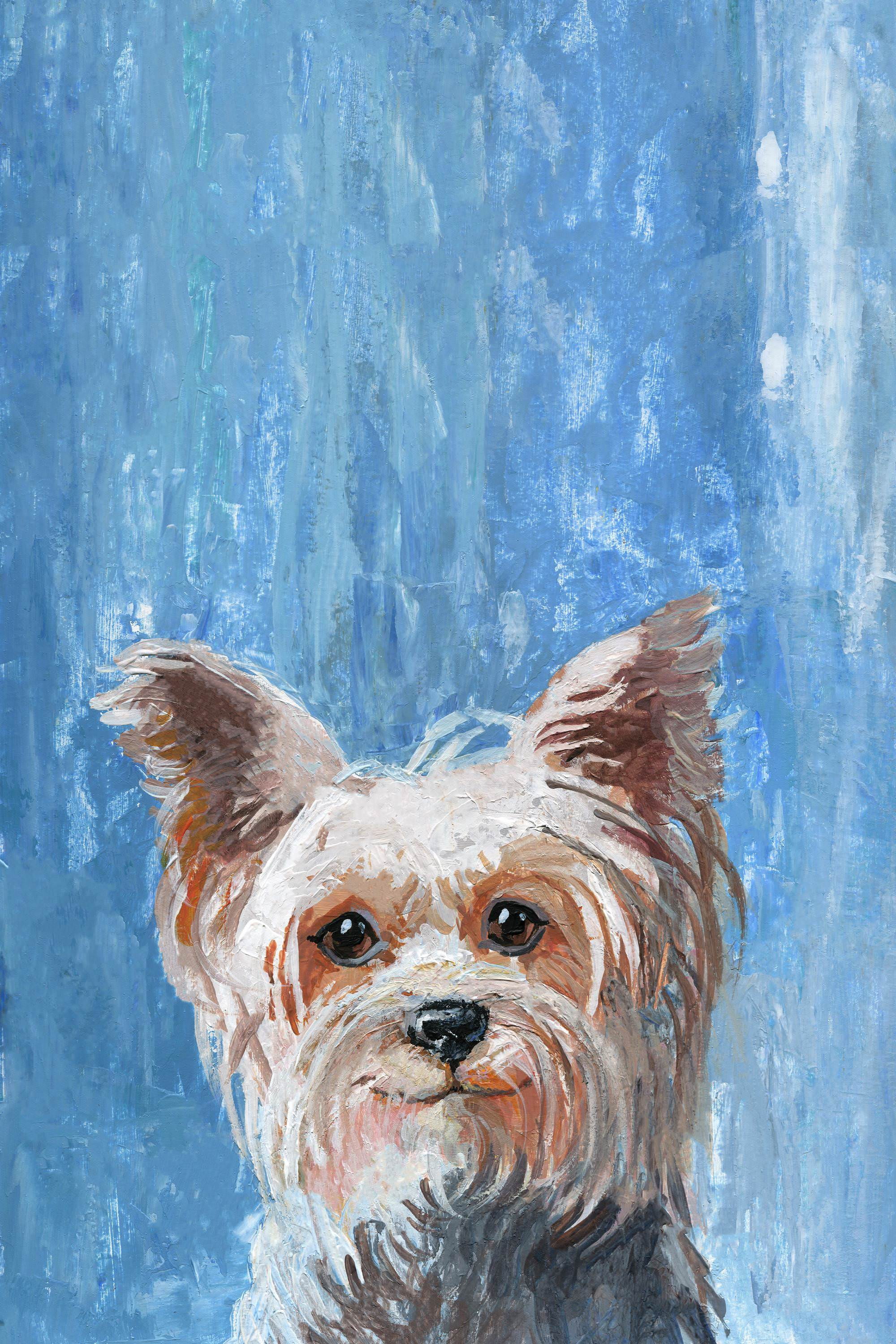 Marmont Hill "Too Cute to Be Small" Painting Print on Wrapped Canvas