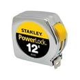 thumbnail image 2 of Stanley PowerLock Tape Measure - Heavy Duty, Measuring Tape Lock - 3 Pack, 12 ft, 2 of 9