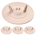 thumbnail image 2 of Shiogb Silicone Tea Bag Holder, Crab Designed Cup Cover with Tea Bag Holder Mug Lid for Coffee Tea, Reusable Silicone Lid Leak Proof, D*4, 2 of 4