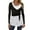 Black, variant on Women Ballet Wrap Top Long Sleeve Self Tie Dance Shirt Pilates Yoga Tops Y2k Workout Active Blouses White S