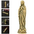 thumbnail image 3 of Virgin Mary Figurine Miniature Virgin Mary Statue Catholic Sculpture Religious Style Statue, 3 of 8