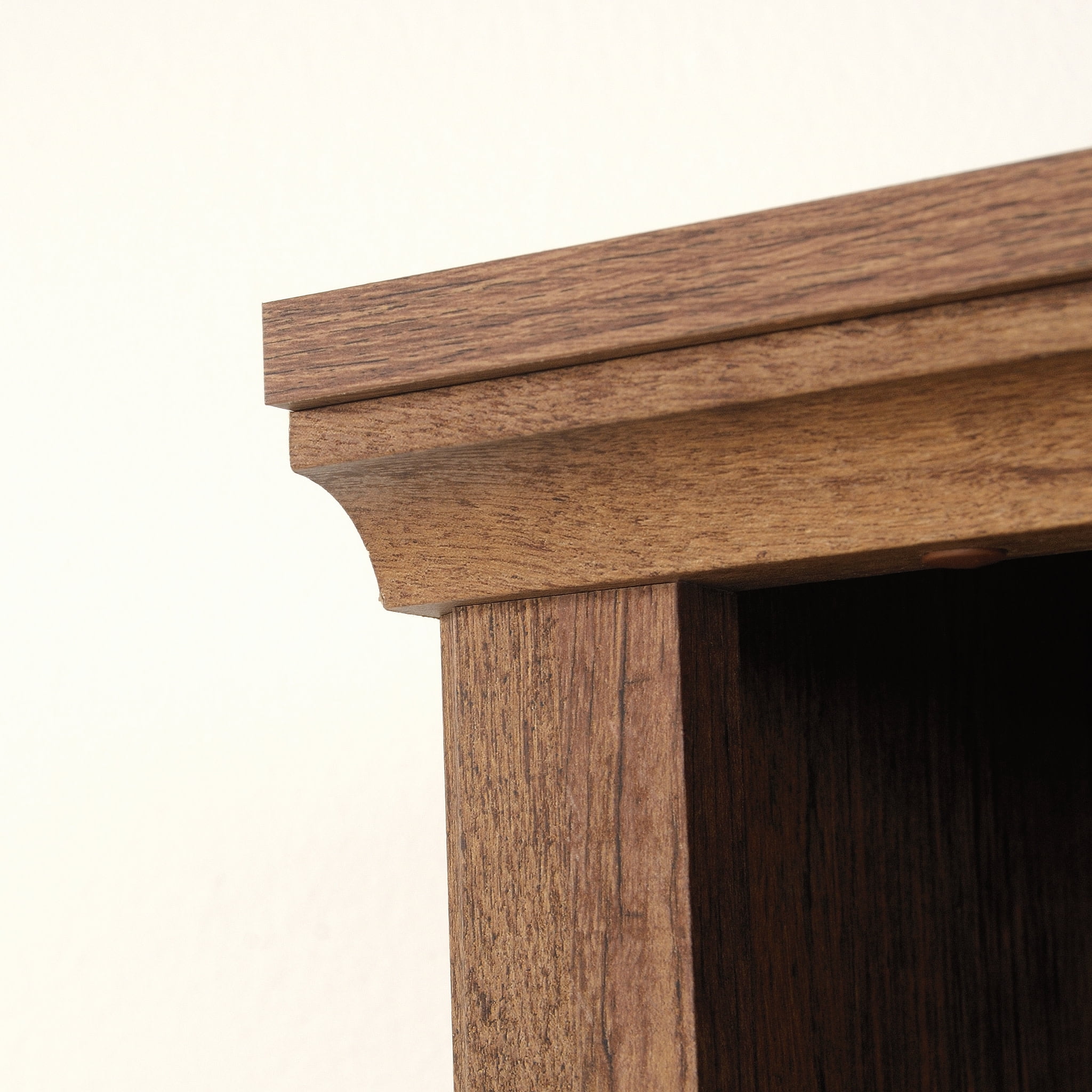 Sauder Select 3-Shelf Bookcase, Vintage Oak Finish