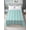 Mint Green, variant on King Flat Sheet Only Solid Color Gray Soft Microfiber Cooling Bedding Sheets Vintage Linen Monochrome Pattern Flat Bed Sheet