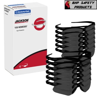 Smith & Wesson Code 4 Safety Glasses 19834, Black Frame, Mirror