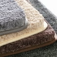 thumbnail image 3 of Yuarrent Alfombra lavable a máquina, fácil de limpiar y mantener, alfombra absorbente para hogares ocupados Juegos de accesorios de baño café 40*60 CM, 3 of 6