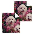 thumbnail image 2 of BZSMCE Towel Cotton Face Towel Soft Hand Towels Fashion Floral Furry Friends Pattern, 2 of 9