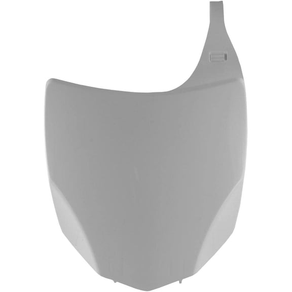 Acerbis 2141750002 Front Number Plate White