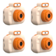 thumbnail image 2 of Cartoon Kid Camera Cámara Fotos Digital Con Pantalla IPS 2 Pulgadas Con Tarjeta 32G (Beige), 2 of 8