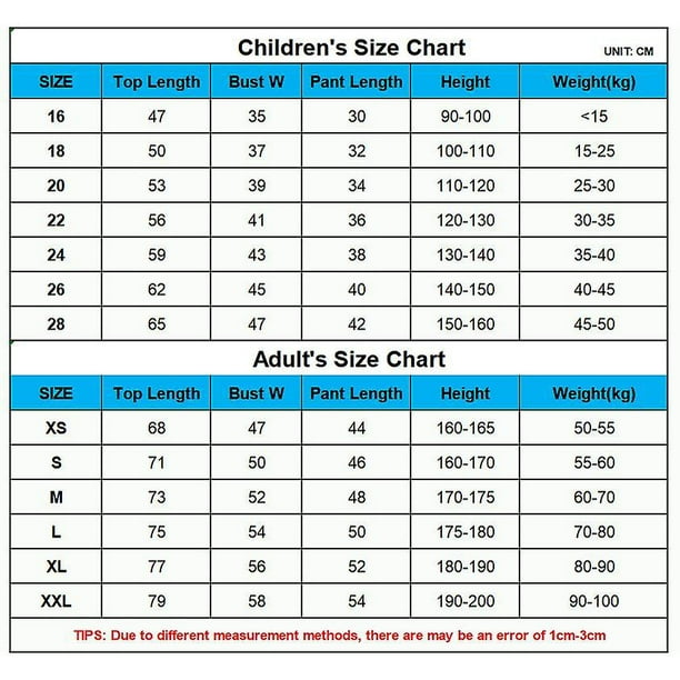 Liverpool jersey on sale size chart