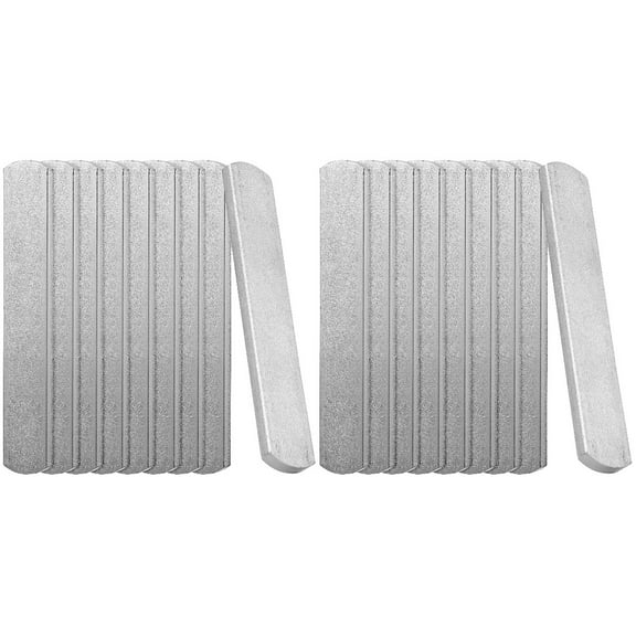 24Pcs Steel Plates Adjustable Weighted Vest Plates for Workouts, Strength Training, Running